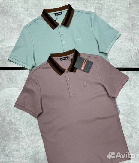 Футболка поло zegna