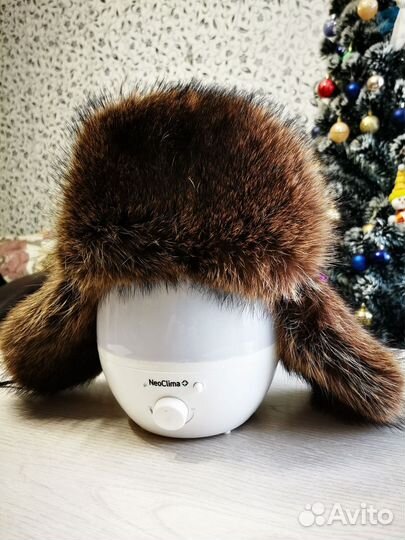 Мужская зимняя шапка ушанка меховая