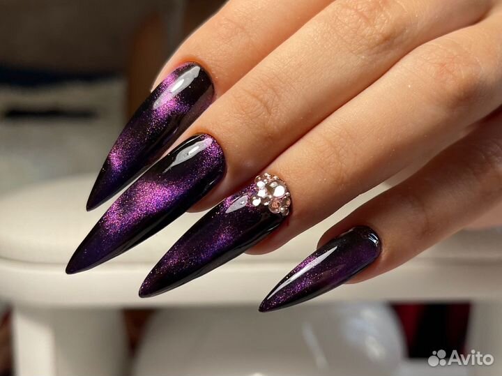 Наращивание ногтей на дому маникюр