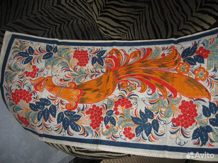 Советский текстиль Ткани Платки СССР и рога