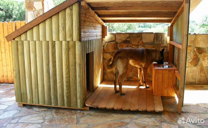 Будка вольер для собаки