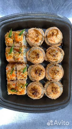 Доставка пиццы роллов под ключ с нуля