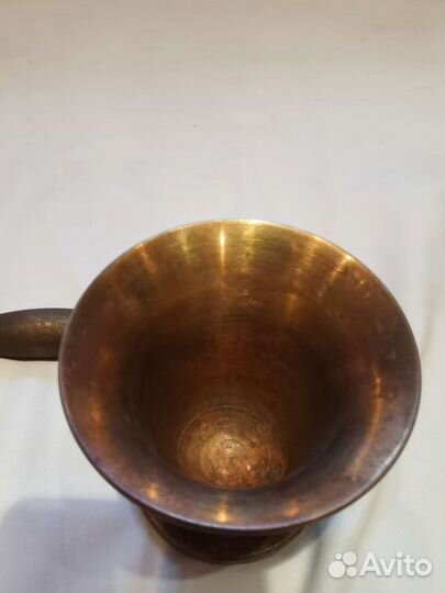 Ступка маленькая с пестиком. Бронза