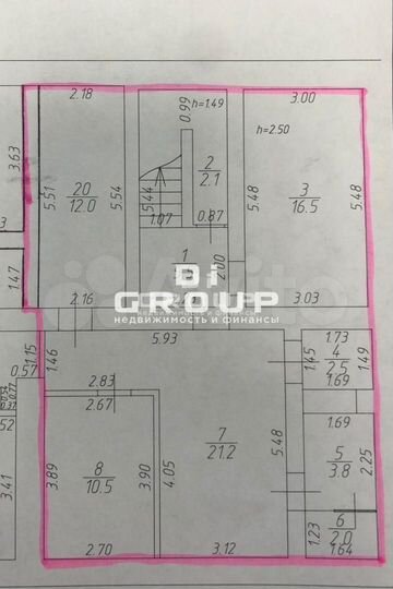 Светлое помещение, 143 кв.м