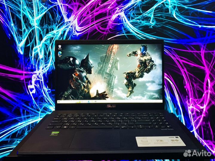 Игровой ультрабук asus I7 / GTX 1650 / 16Gb+SSD