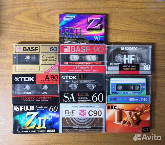 Аудиокассеты разные купить в Санкт-Петербурге | Электроника | Авито