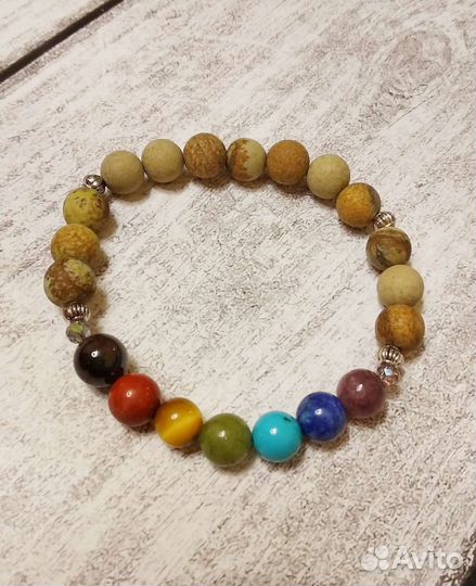 Браслеты-гармонизирующие 7 чакр ; муж/ жен