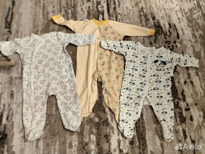 Одежда для новорожденных 0-6 мес пакет