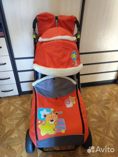 Коляска санки