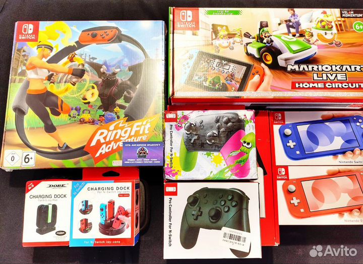 Новый Nintendo Switch / Hwfly Чип+Игры / Лицензия