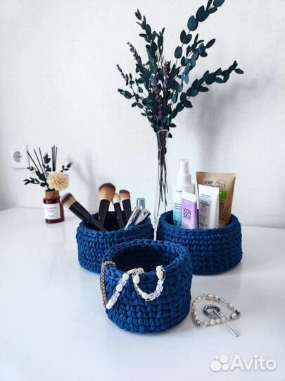 Корзины вязанные