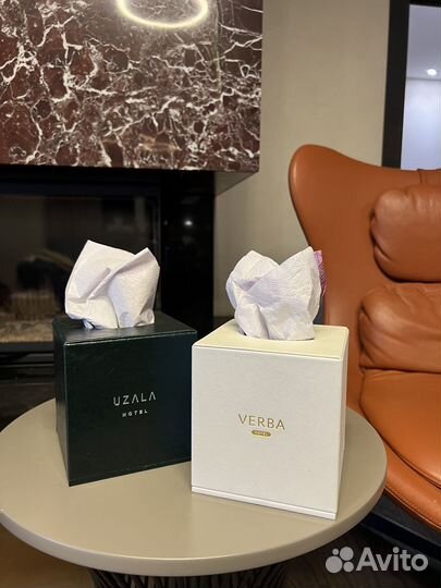 Салфетница кожаная