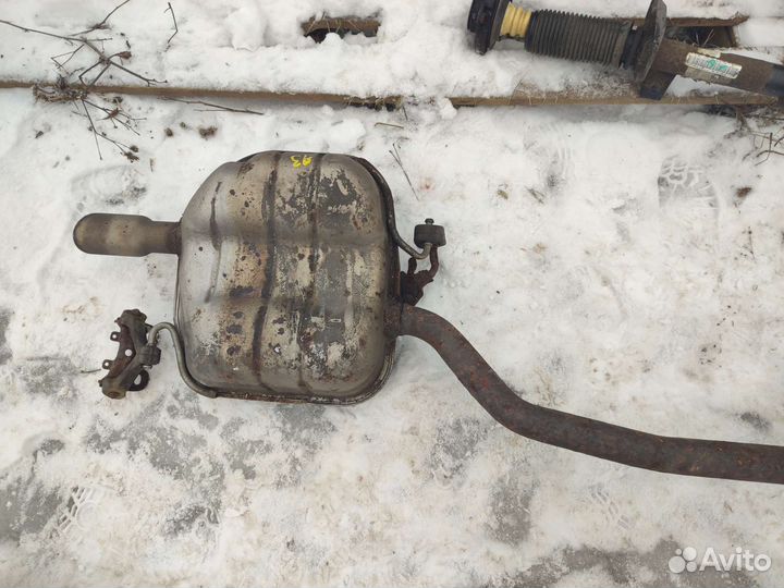 Глушитель Vw Passat b6 1.4tsi