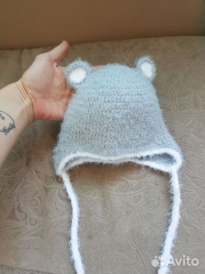 Шапочка мишка