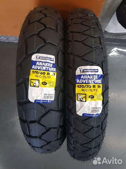 Мотошина 120 70 19 Michelin Anakee Adventure