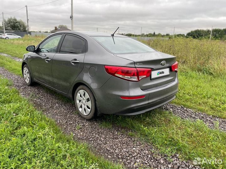 Kia Rio 1.6 МТ, 2016, 141 500 км