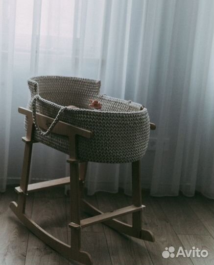 Вязаная люлька Te.Home. Колыбель