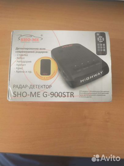 Радар детектор Sho-Me G-900Str