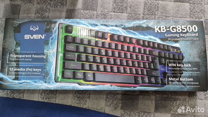 Мембранная клавиатура sven KB-G8500