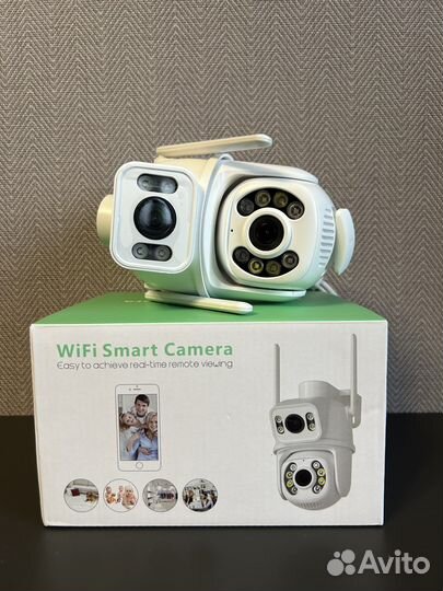 Камера видеонаблюдения уличная новая 8 mp