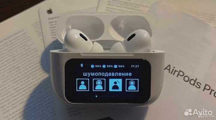 Наушники Airpods Pro 2 с сенсорным экраном