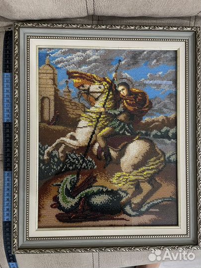 Иконы из бисера ручной работы