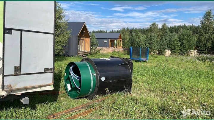Септик готовый + монтаж