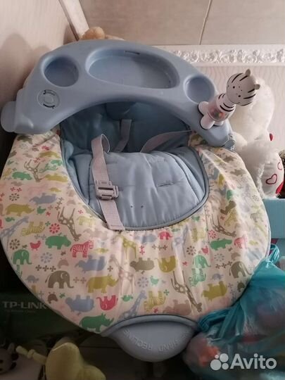 Детские электронные качели для новорожденных