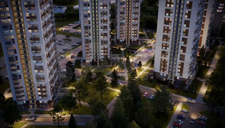 1-к. квартира, 39,2 м², 2/24 эт.