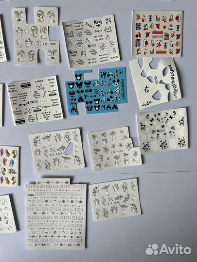 Наклейки на ногти