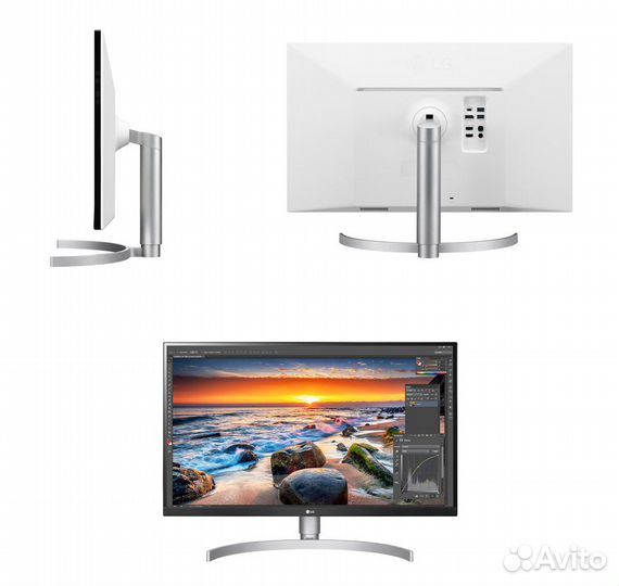 Монитор LG 27UK650-W 4K