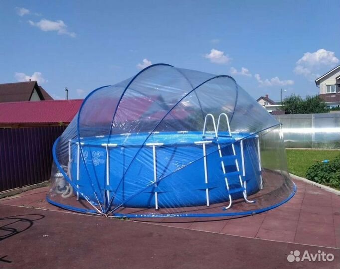 Купол для бассейна. Тент для бассейна