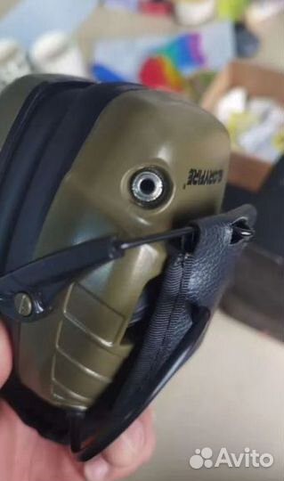 Активные тактические наушники с выходом под рацию