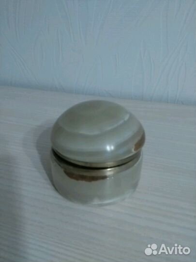 Шкатулка, камень - оникс