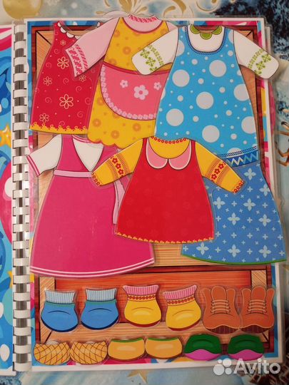 Игры на липучках Маша и Медведь