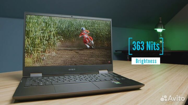 Ноутбук HP Omen 15 RTX 3060 / AMD Ryzen 5 5600H