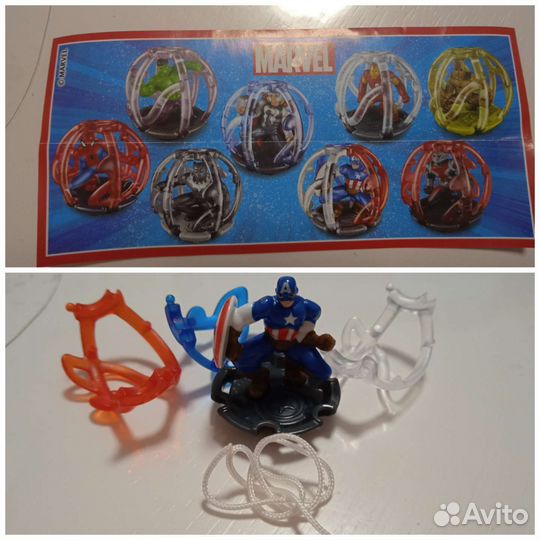 Фигурки киндер, лента