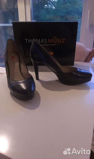 Новые кожаные туфли Томас Мунс