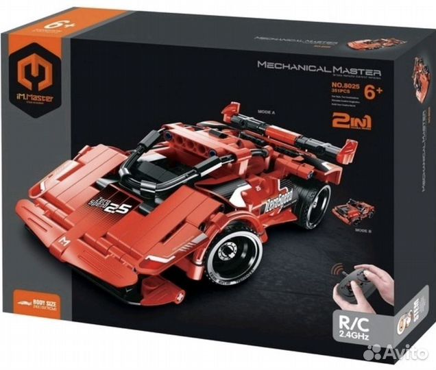 Конструктор аналог lego technic, Машинка с п/у