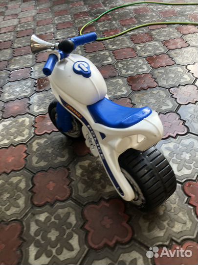 Детский Мотоцикл беговел полесье