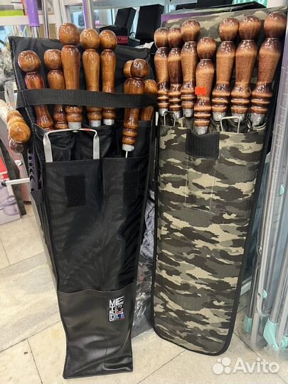 Набор шампуров в чехле