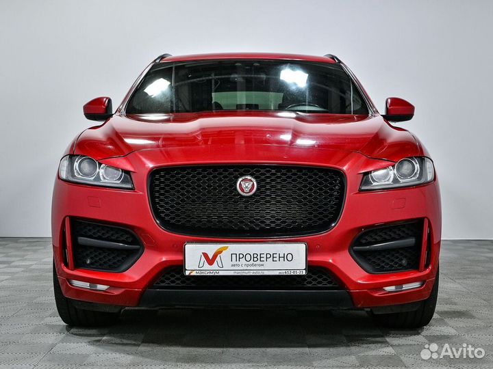 Jaguar F-Pace 3.0 AT, 2016, 115 536 км