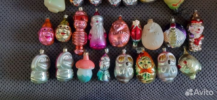 Елочные игрушки СССР