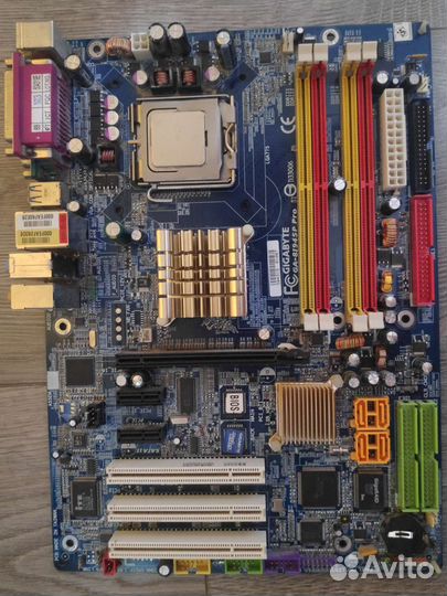 Материнка + процессор+ оперативка+ заглушка к мп