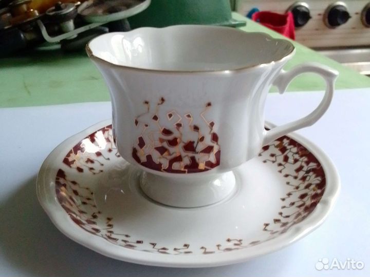 Чайный сервиз фарфор Коростень