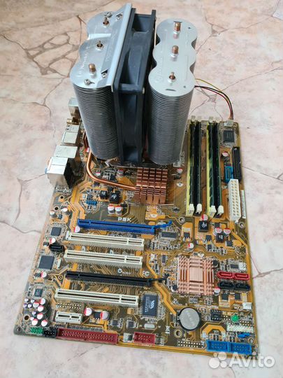 Комплект Asus P5K, q9550, 4gb, TT Sonic Tower