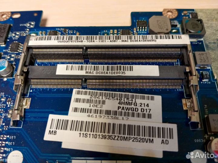 Материнская плата la-6757p