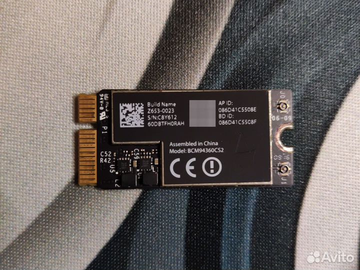 Bcm94360cs2 apple wi-fi модуль