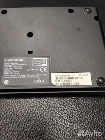 Док станция Fujitsu LifebookU772 порт репликатор