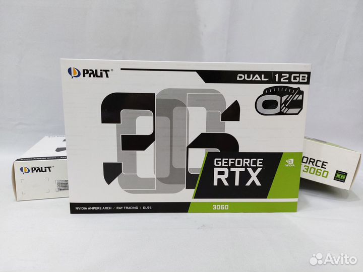 Видеокарта Palit Nvidia GeForce RTX 3060 dual OC